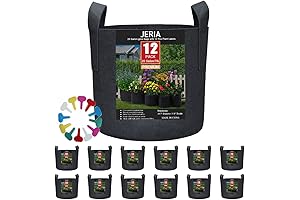 JERIA 20-Gallon Potato Growing Bags, Pack of 12