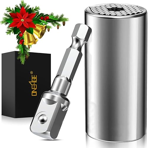 Regalos navideños para hombres, papá, hermano, abuelo, tío, enchufe universal, herramientas de Navidad, regalos para papá, novio, padre, marido,