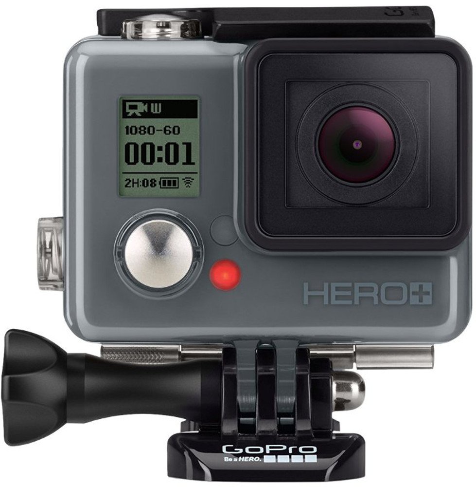 GoPro HERO＋LCD GoPro Hero + LCD aksiyon kamerası (8 megapiksel, 71,3 mm x 71,1 mm