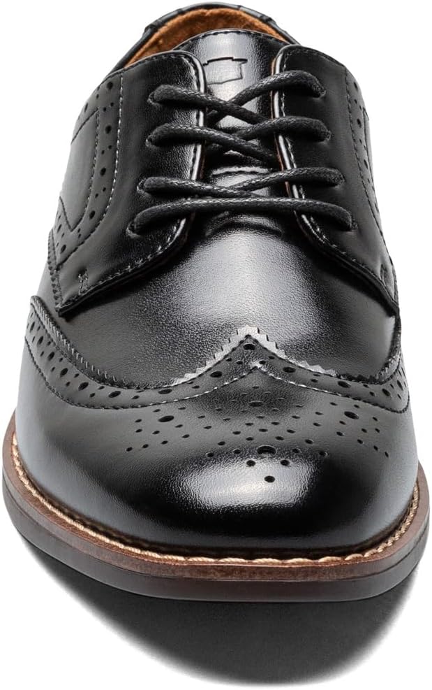 Florsheim Boys' Rucci Jr. Wing Tip Oxford (Toddler/Little Kid/Big Kid)