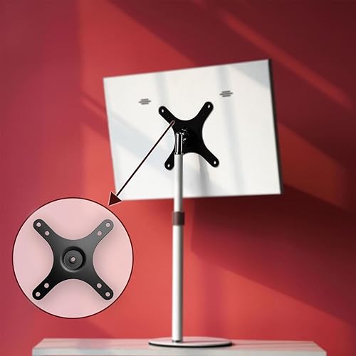 Miniatura 2 de Kado Placa de soporte de montaje para monitor portátil, orificio de tornillo de 14 pulgadas a 3.937x3.937 in 2.953x2.953 in, juego de tornillos M4