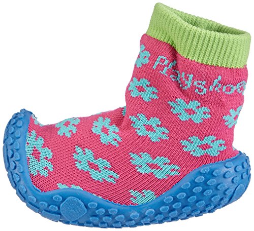 Playshoes Girls Flower Collection Rubber Aqua Swim/Beach Shoes (9.5 M Us Toddler) #TOP7