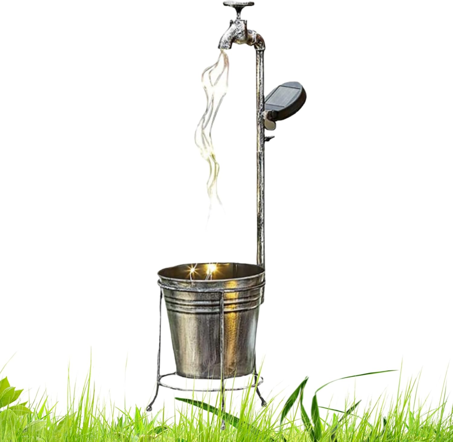 Watering Can Lights Solar Powered - Flexible Retro Small LED Lanterns | Garden Decor Solar Lights Water Can | for Garden Yard Farm Pathway Patio Lawn