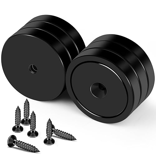 Miniatura 9 de LOVIMAG Imanes, 150 libras + imán de neodimio fuerte impermeable con agujero para montaje en pared, imanes fuertes de tierras raras con agujero