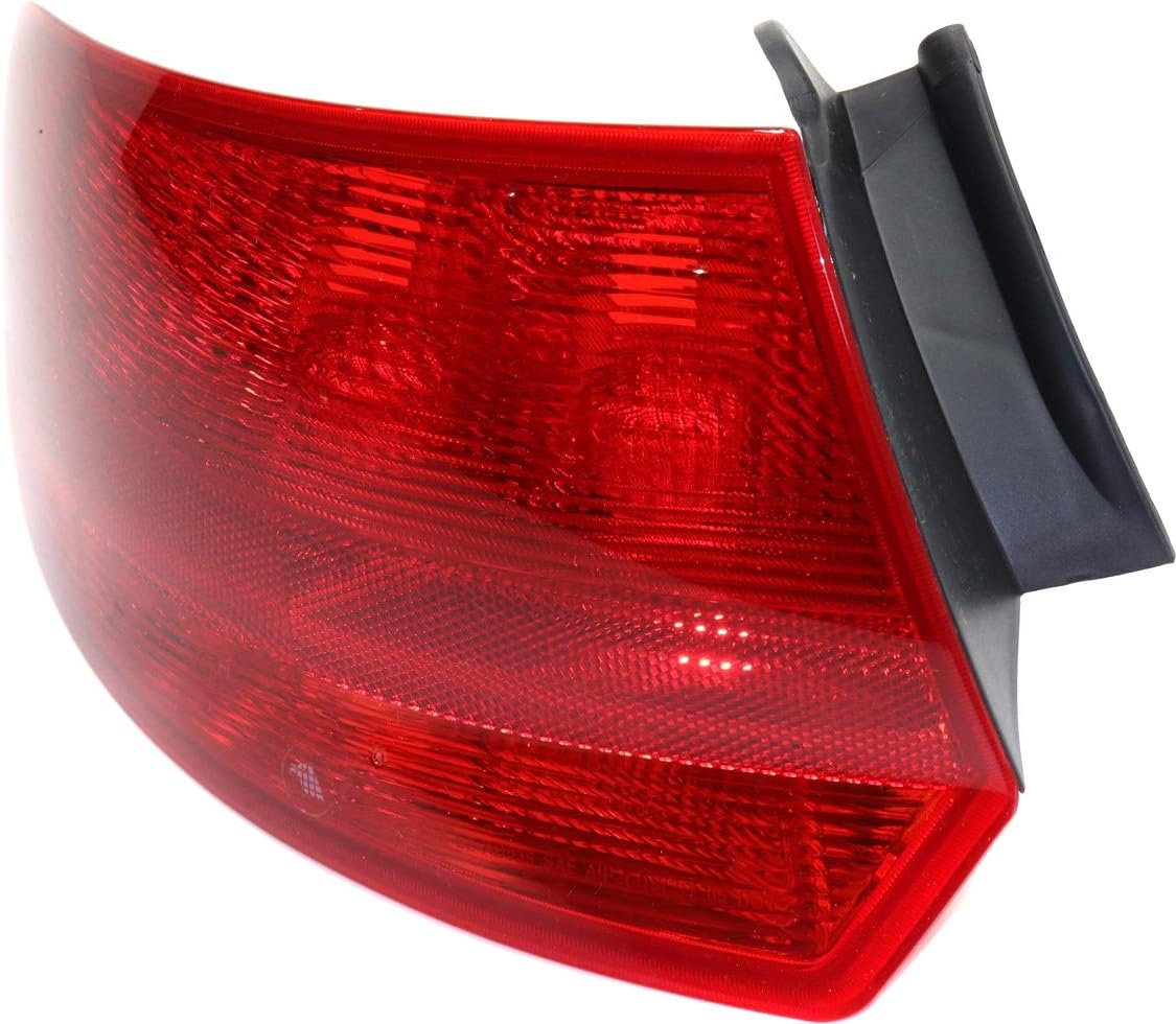 Garage-Pro Tail Light Lens and Housing Compatible with 2006-2008 Audi A3 / A3 Quattro Outer, Set of 2, Driver and Passenger Side