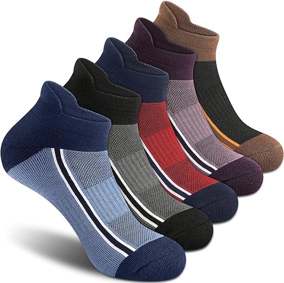Image of PRASTHAN Sports Unisex Nylon Cotton Ankle Length Socks Made With Breathable Anti Odour & Moisture Absorbent Combed Cotton with a Extra Durable.