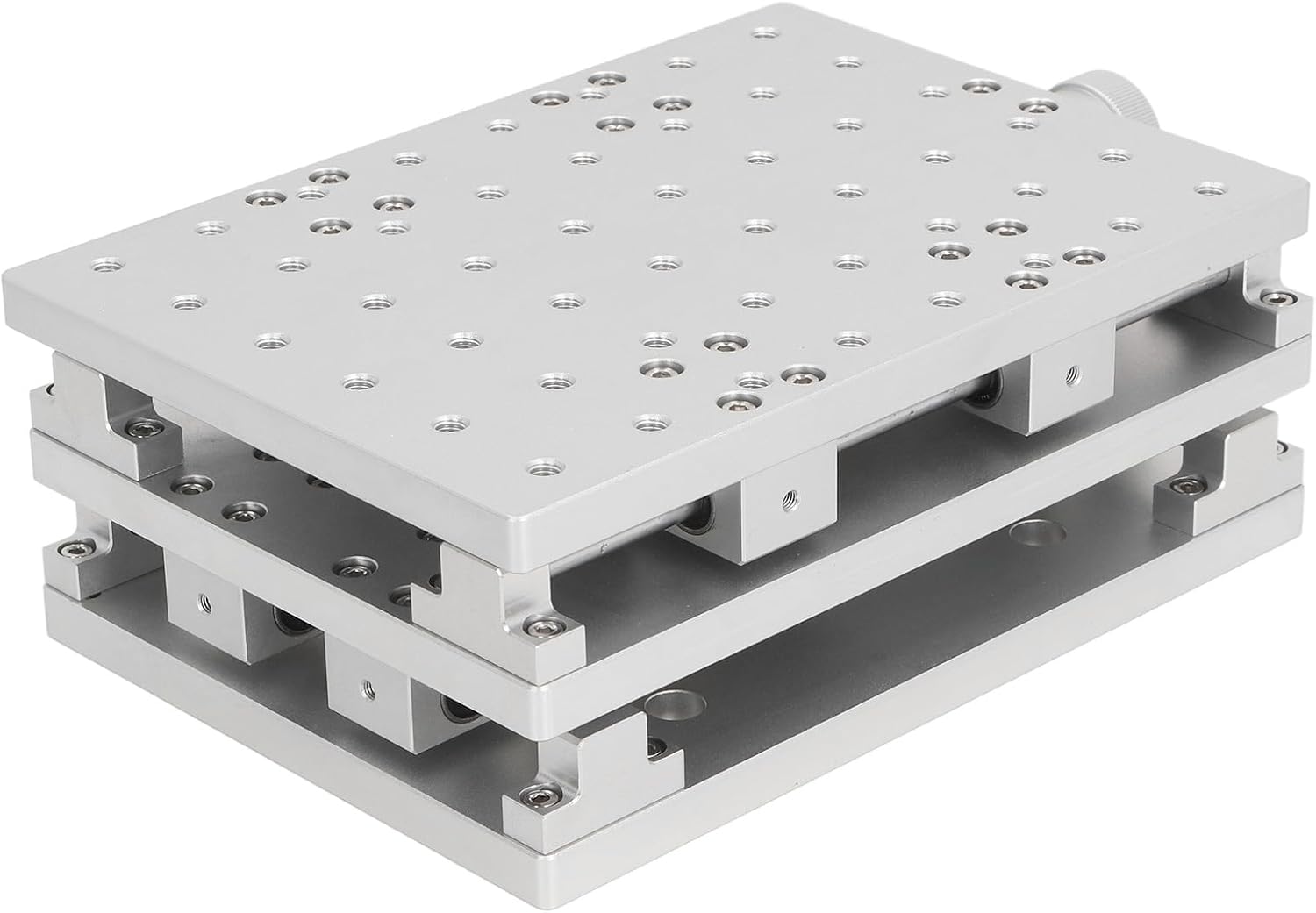 2 Axes Work Table, 2 Axes Moving Workbench High Rigidity Aluminum Alloy XY Axes Work Table Engraving Marking Machine, Workbenches
