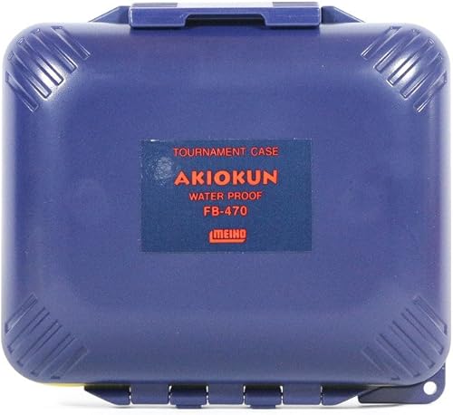 Meiho Tackle caja impermeable akiokun Fb 470107x 93x 35mm color azul marino 6700 4963189126700 Meiho Tackle caja impermeable akiokun Fb 470107x 93x 35mm color azul marino 6700 4963189126700