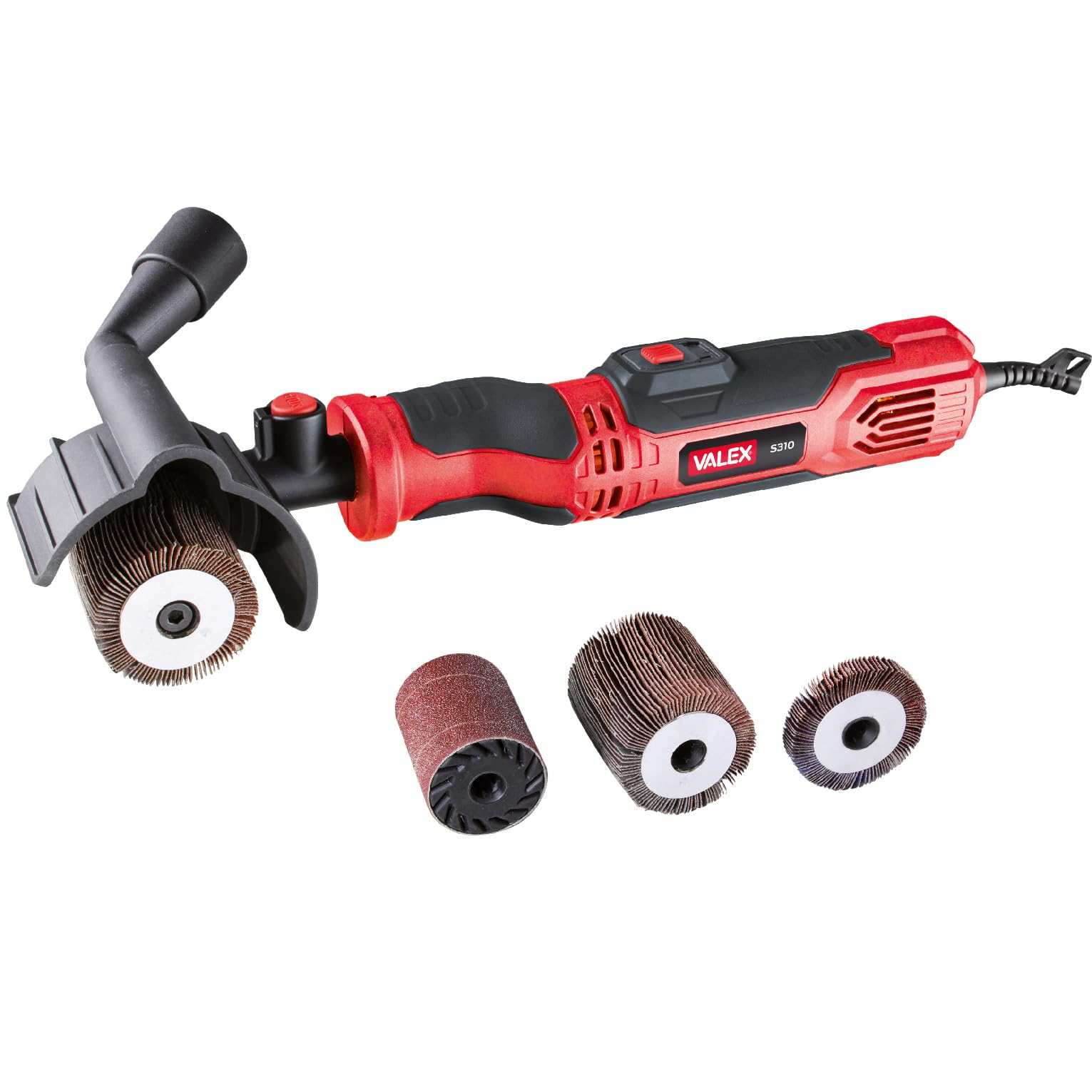 Valex Spazzolatrice Elettrica Compatta S310, 310W, Accessori inclusi