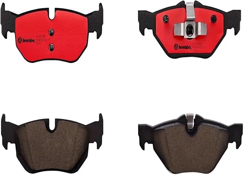 Miniatura 2 de Brembo P06038N Juego de pastillas de freno de disco trasero de cerámica premium BMW/BMW (BRILLIANCE) OE# 34216790761