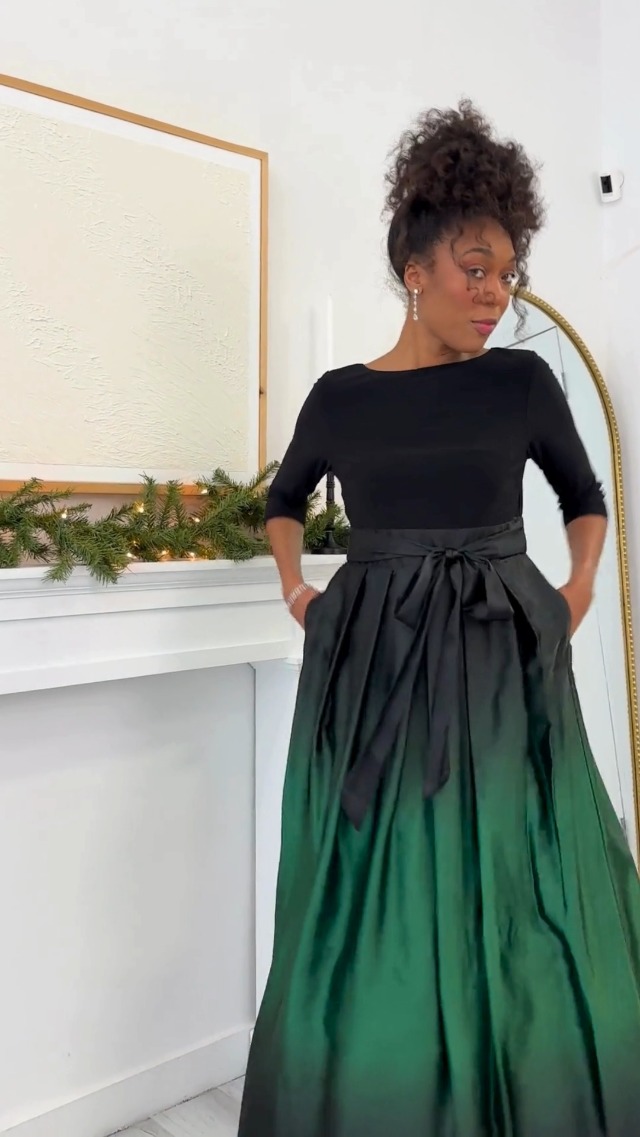 black and green ombre dress S.L. Fashions Women's Long Satin Mother of the Bride with Pockets, Formal Party Gown, Green, 6 : Clothing, Shoes & Jewelry size-18-20