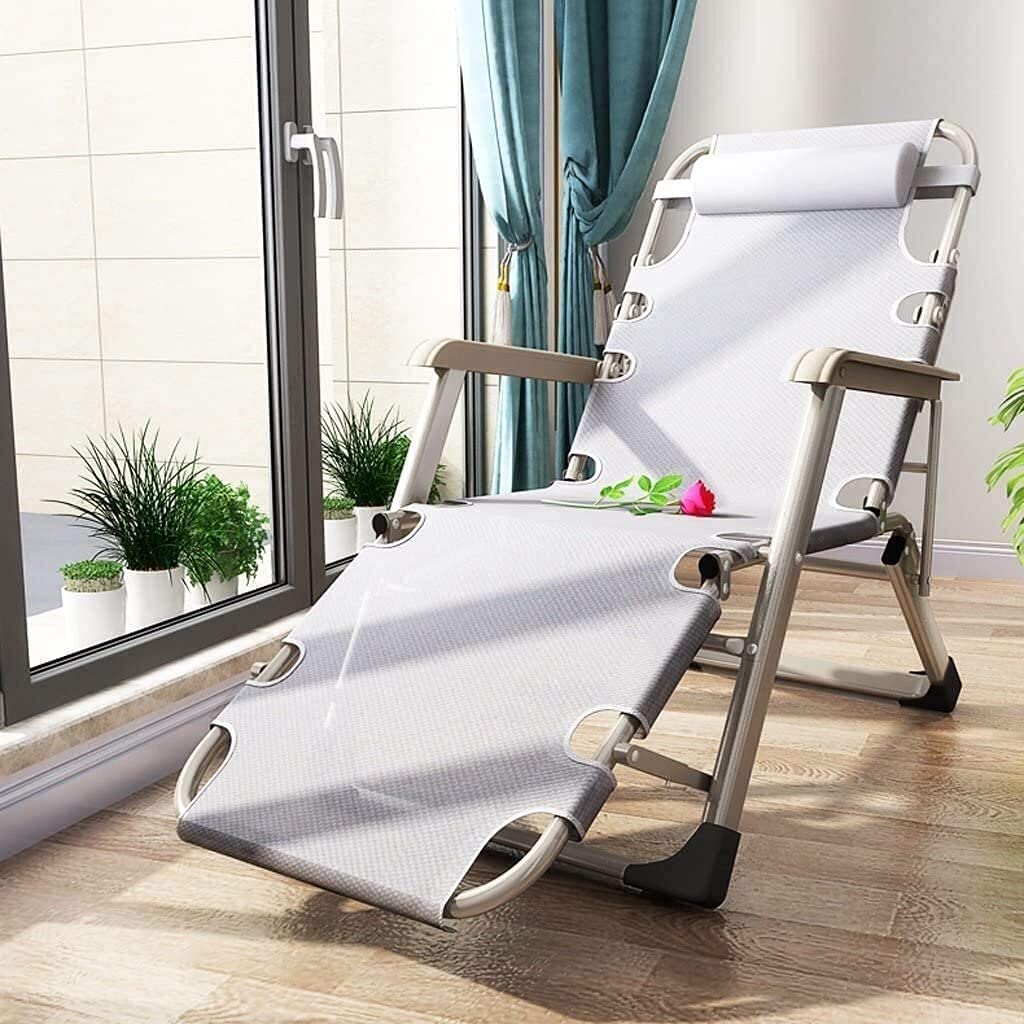 Amazon｜折りたたみラウンジャーリクライニング屋外折りたたみ椅子