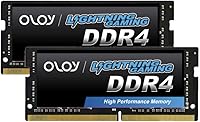 Vista 6 de OLOy DDR4 RAM 16GB (2x8GB) 2400 MHz CL17 1.2V 260-Pin Laptop Gaming SODIMM para Intel (MD4S082417IZDC)