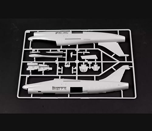 Miniatura 5 de Maquetas de Aviones Kit Plástico, A-7K Corsair II Aeronave de Ataque Escala 148, 12.5 x 9.8 Pulgadas