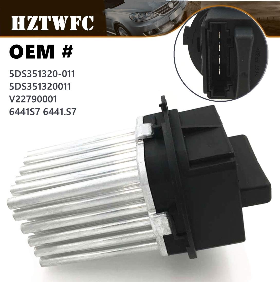 Resistenza del motore del ventilatore del riscaldatore OEM # 5DS351320-011 5DS351320011 V22790001 6441S7 6441.S7 per CITROEN C3 C4 C5 C6