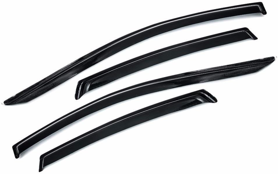 SIZVER Smoked Window Visors Deflectors Rain Guards for 2013-2017 Nissan Altima