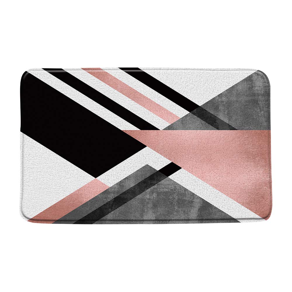 バスマット 幾何学模様 バスマット 幾何学模様ふかふかバスマット ポリエステル