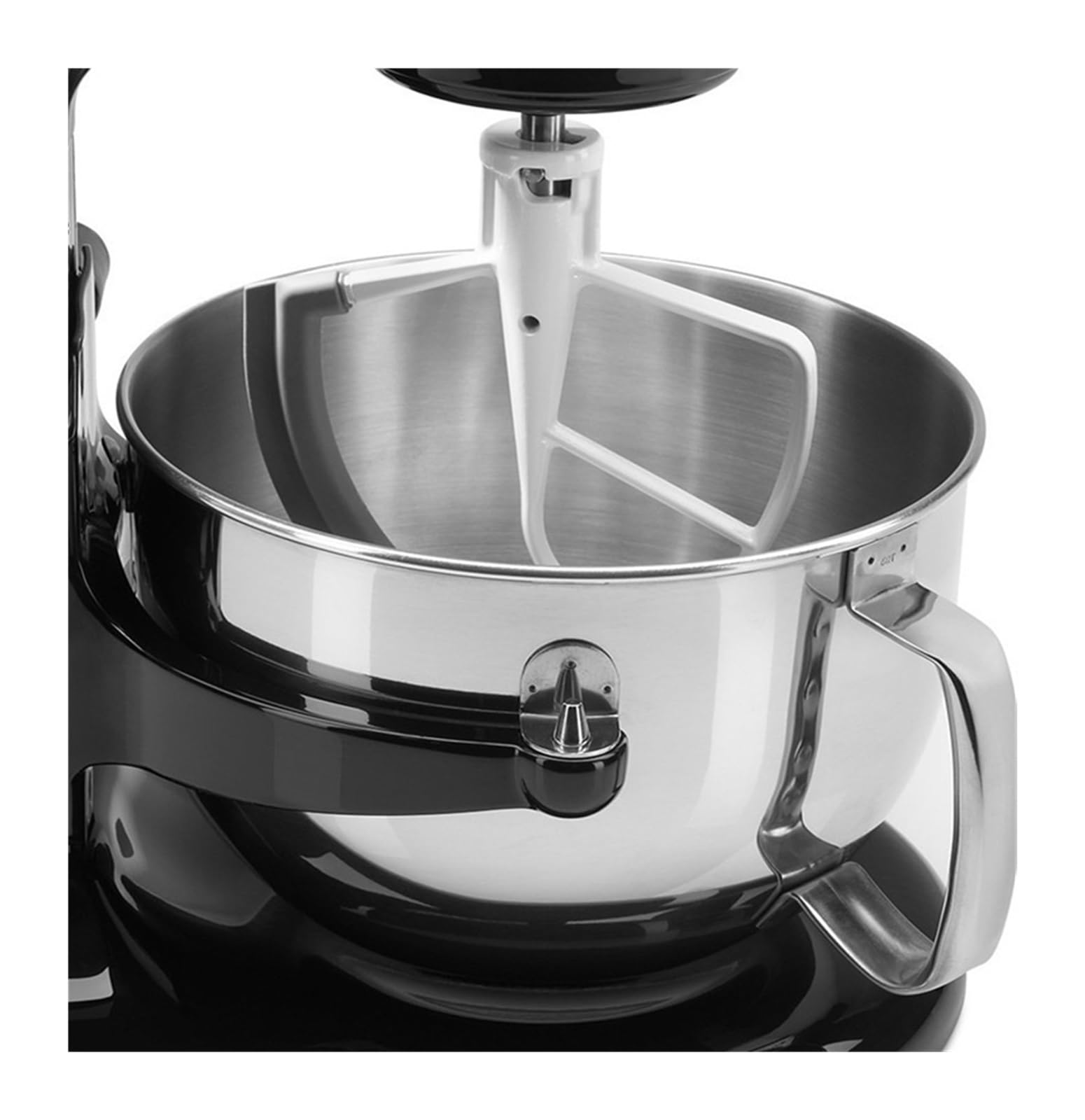Płaskie łopatki mieszające ze stali nierdzewnej, kompatybilne z KitchenAid 4,5-5 Qt z uchylną głowicą mikser pionowy wielofunkcyjne łopatki mieszające