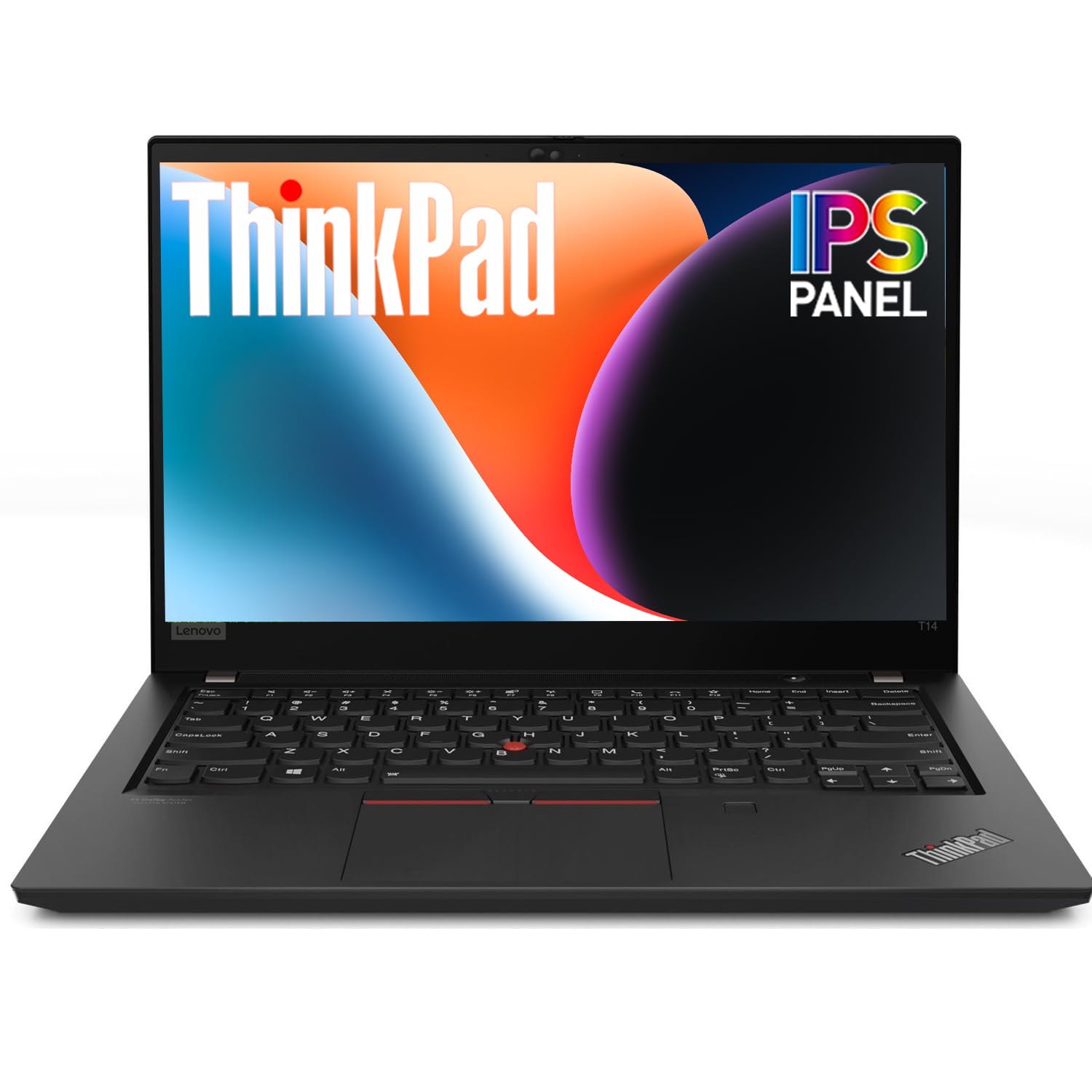 Lenovo Thinkpad T14 Gen 2 Business Laptop, 14" FHD (1920 x 1080), Intel Core i5-1145G7, 8 GB RAM, SSD da 512 GB, tastiera QWERTY Windows 11 Pro (ricondizionato)