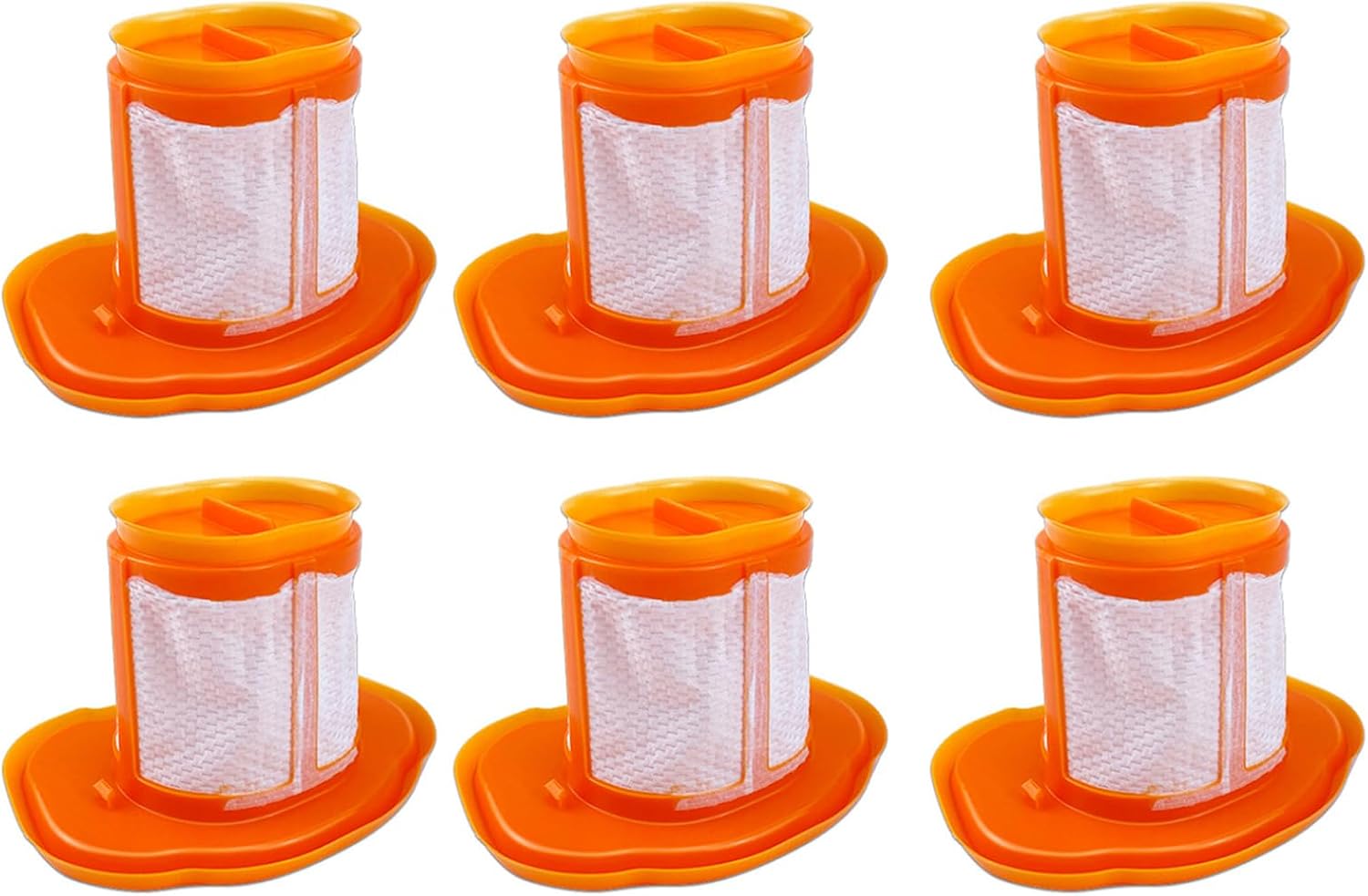 6PCS Filter Replacement, HHVKF10 Filter Replacement for Black and Decker Hand Vacuum HHVK Series, Washable Reusable Filter Fit HHVK515JP07, HHVK320J10
