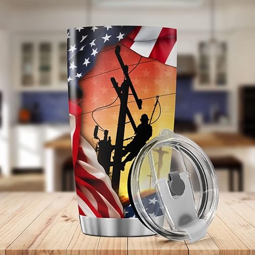 Miniatura 3 de Vaso de café personalizado con inicial, taza de viaje con nombre personalizado con tapa, regalos de cumpleaños para hombres, papá, taza aislada