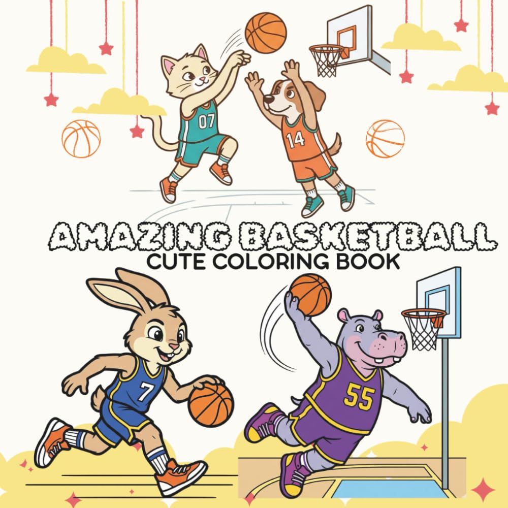 Cute Animal: Playing basketball