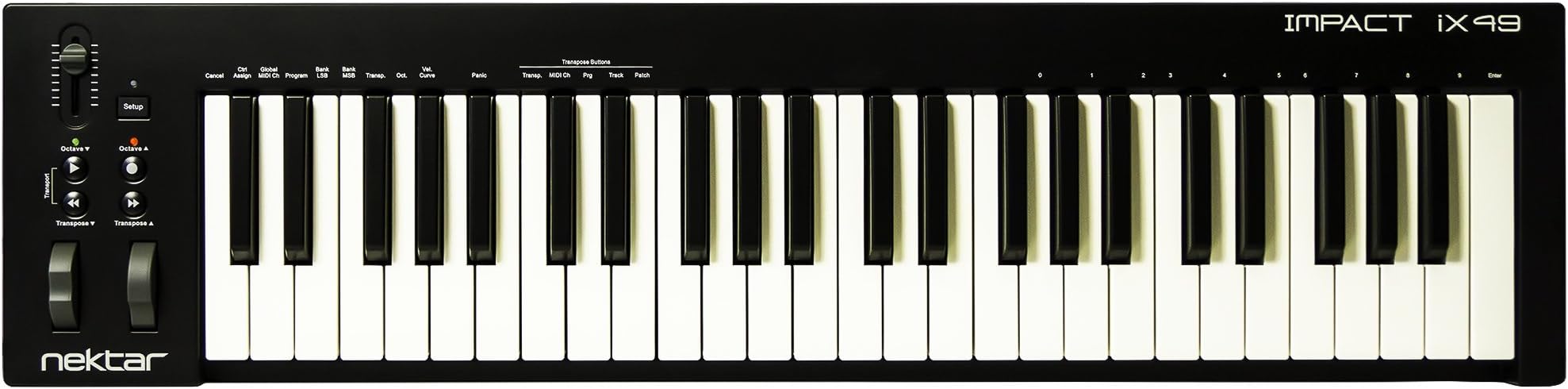 Nektar Impact iX49 49-key MIDI Controller Keyboard