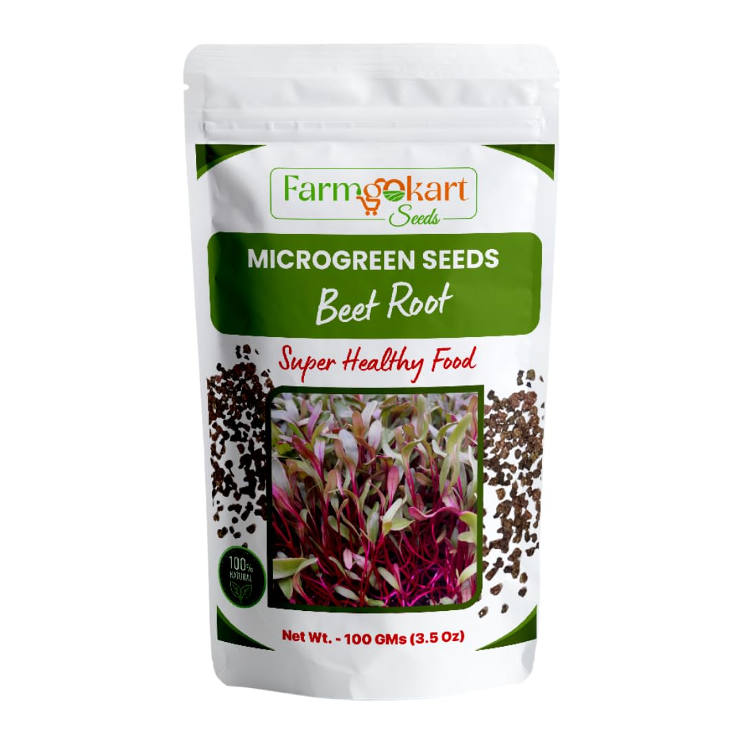 BEET ROOT MICROGREEN SEEDS | 100 Gms |- Non-GMO, Heirloom Seeds for Growing Microgreens in Soil, Coconut Coir, Aerogarden & Hydroponic | (B0D69VT31M) Amazon Price History, Amazon Price Tracker