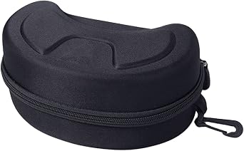 Large Hard Sports Glasses Case, Snow Goggles Box, Sports Glasses Storage Holder, Protective Goggle Case,2pcs