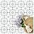 MORCART Peel and Stick Floor Tile - 20 PCS, 8" x 8" Vinyl Flooring - Waterproof Self-Adhesive Floor Tile for Bathroom, Kitchen, Living Room, Bedroom - Blue and Gray/Retro Floral Look