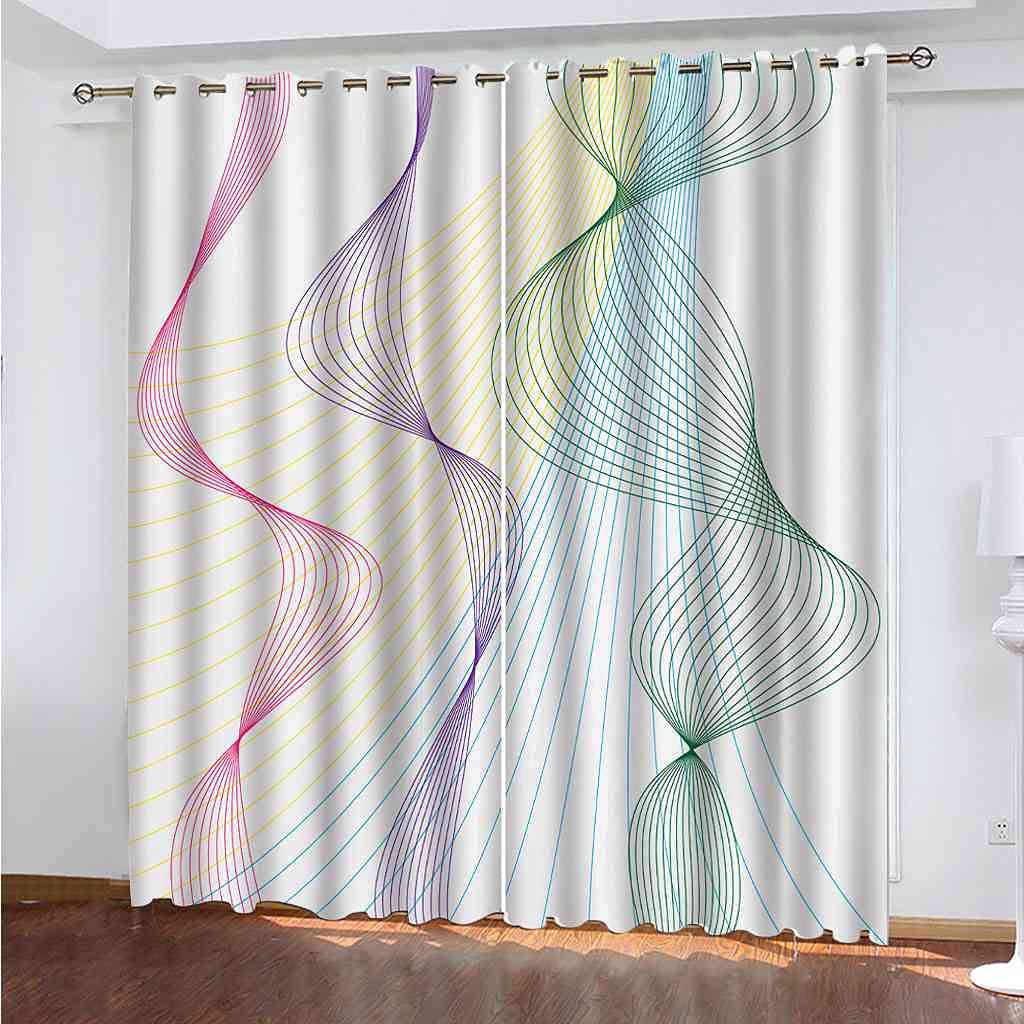 Rideaux à Oeillets Isolant Thermique et Rideau Salon Lourd 300x270