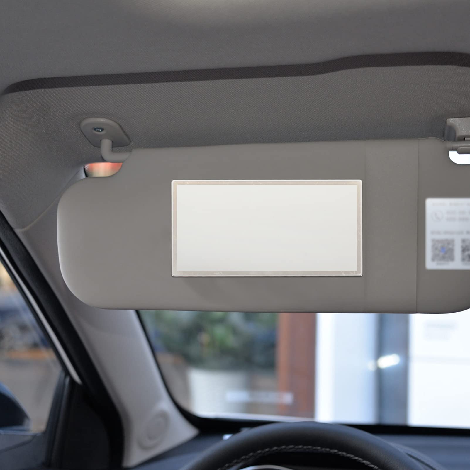 Auto Zonneklep Spiegel Met LED Licht Glas Verstelbare Helderheid Voertuig Interieur Trim Touch Switch Make-up Spiegel, voor Auto-interieur, voor Make Up