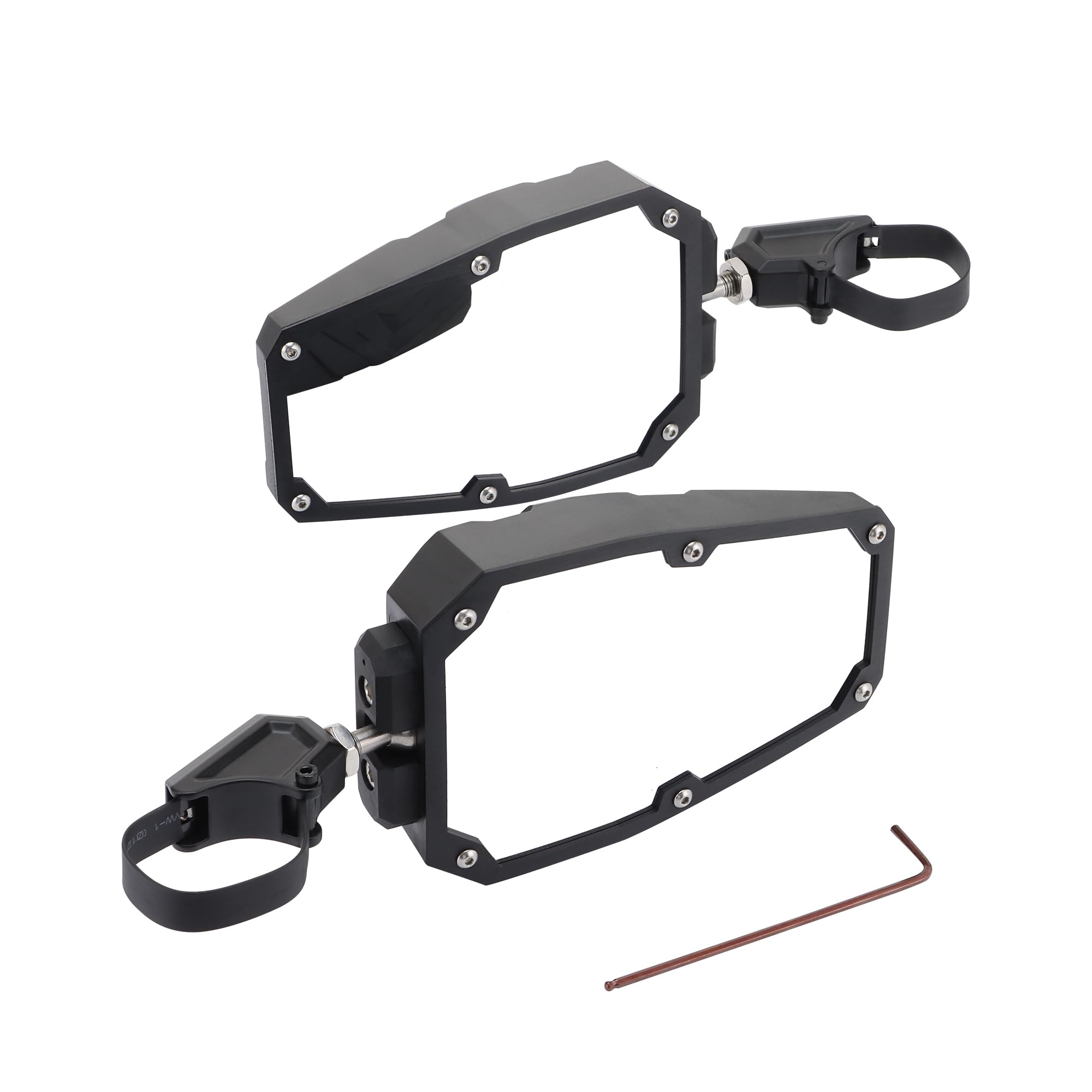 GOOFIT RéTroviseur RéTroviseur LatéRal Remplacement pour Arctic Cat Polaris RZR Kwasaki Teryx Deere Gator Rhino YXZ RZR 2020 Motorcycle Dune Buggy beach buggy