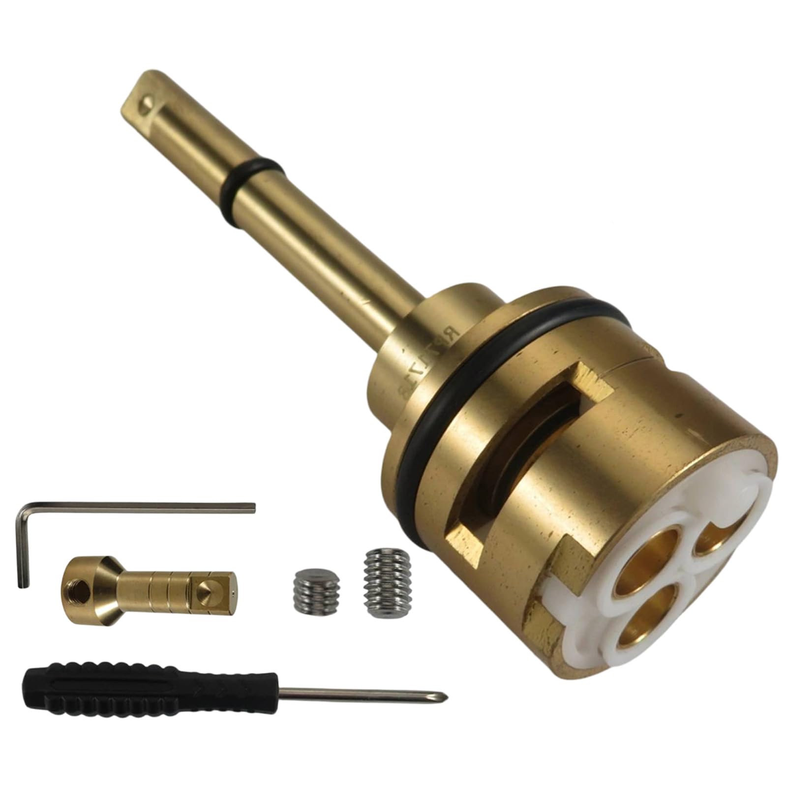 Shurhome Rp71718 Faucet Shower Diverter Adapter Cores Cartridges Flows Diverter Shower Adapter Diverters Showers Accessories Easy Install Accessories