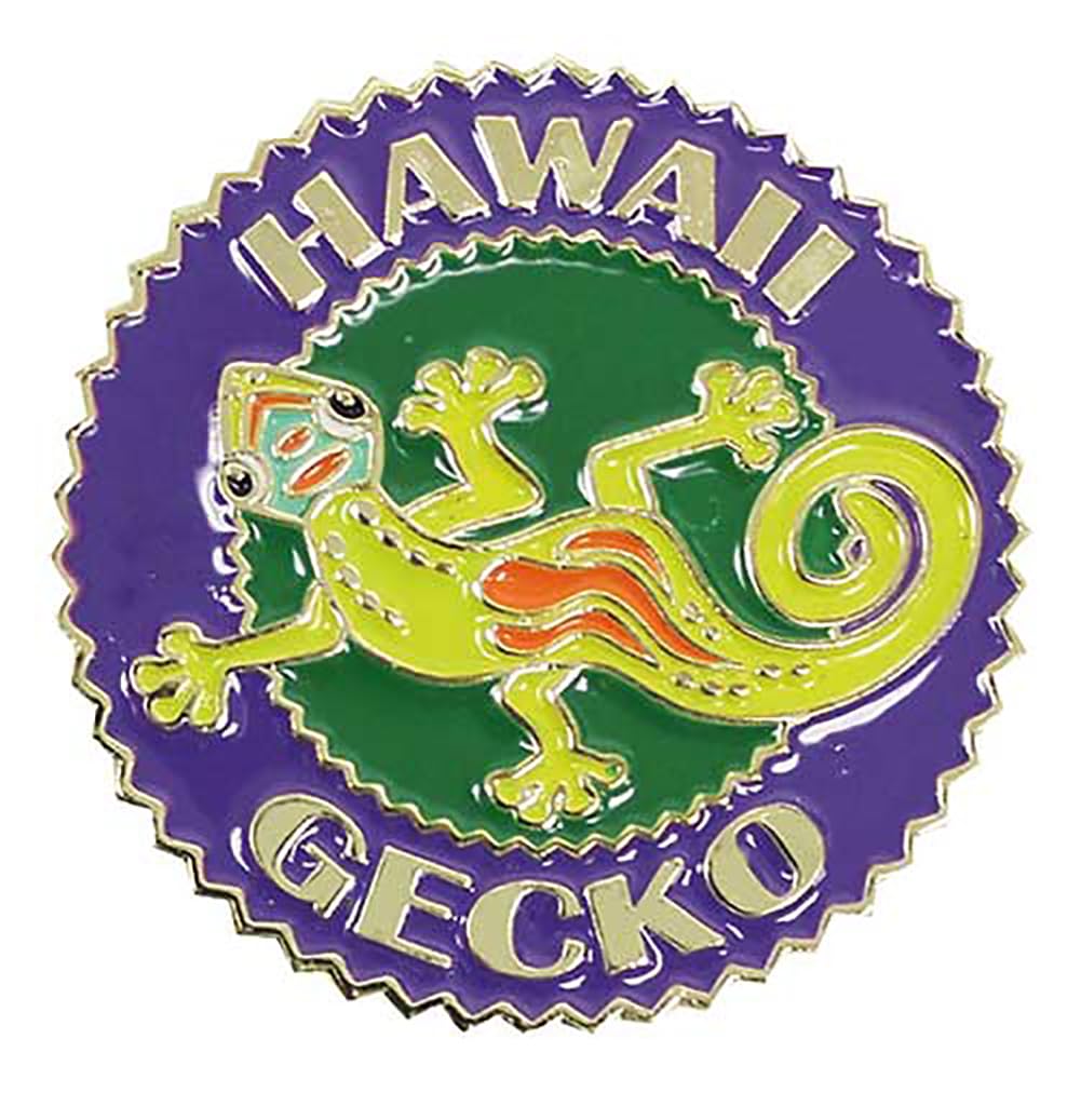 The Islander Group Hawaii Lapel or Hat Pin Gecko