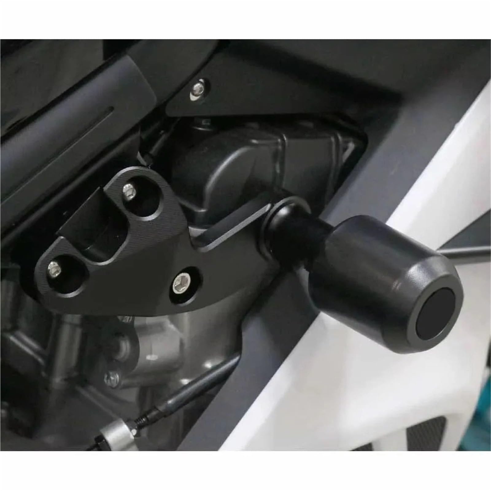 Przednie tylne koło oś widelca suwaki Pasuje Do Cfmoto 675SR-R 675SR 675 SR 675SR R 675NK Motocykl Ochrona Przed Upadkiem Wał Awaryjny Ochraniacze Ślizgowe(1 Set - EP Logo)