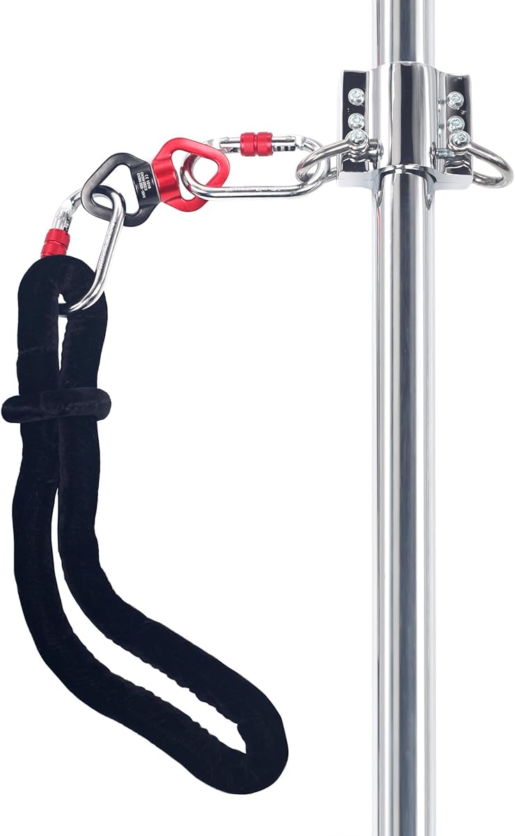 PRIOR FITNESS Aerial Pole Strap Set Pole Grip Dancing Accessory Silks Silkii Professional Grade Accessory Set for Aerial Yoga and Fitness Training