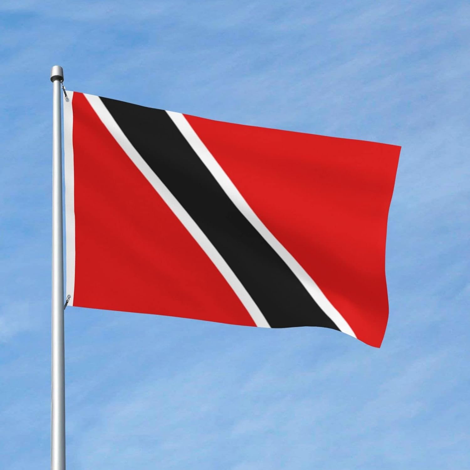 Funny-Trinidad-Flag Gifts For Women Men Flag 3x5 Ft Hanging Outdoor Flag Party Supplies for Indoor Outdoor Gar image 2