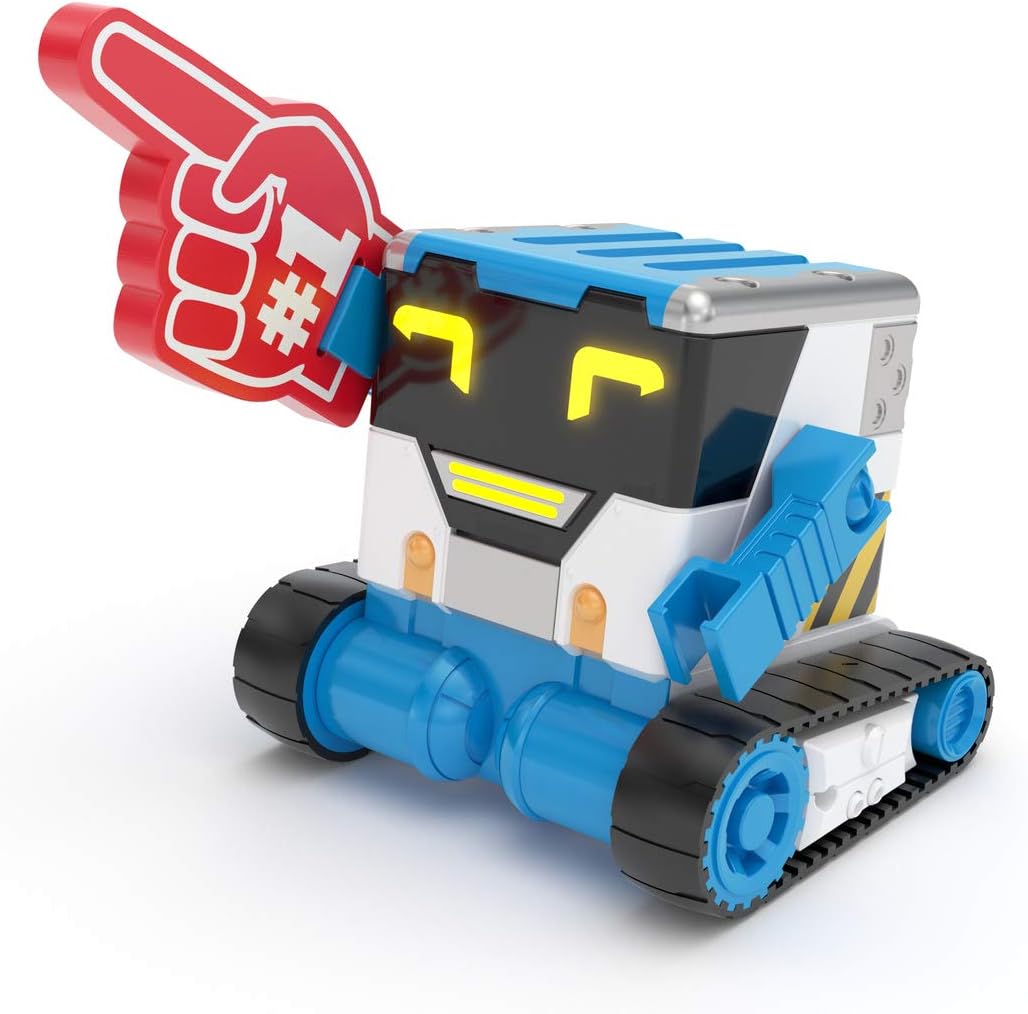 Really R.A.D Robots 27805 Mibro - Really Rad Robots, Interactive Remote Control Robot - Plays, Talks, and Pranks, Multicolor