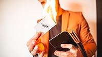 Vista 4 de ZQION PYRO Billetera Trucos de magia Mago Primer plano Calle Ilusiones Trucos Truco Puntaje Mentalismo Divertido La Tarjeta de Visita Fuego Cartera