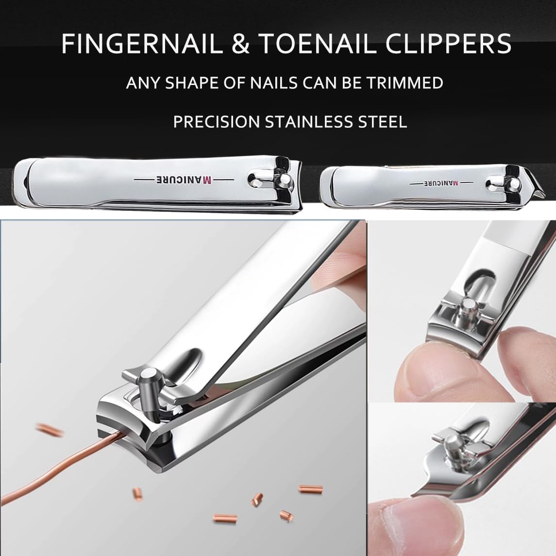 Ingrown Toenail Clipper Nail Cutter Pedicure Knife for Thick Nails Toenail Correction Treatment Callus Knife Nail File