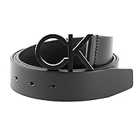 Calvin Klein Uomo Cintura Ck Buckle Belt 3.5 cm Cintura in Pelle