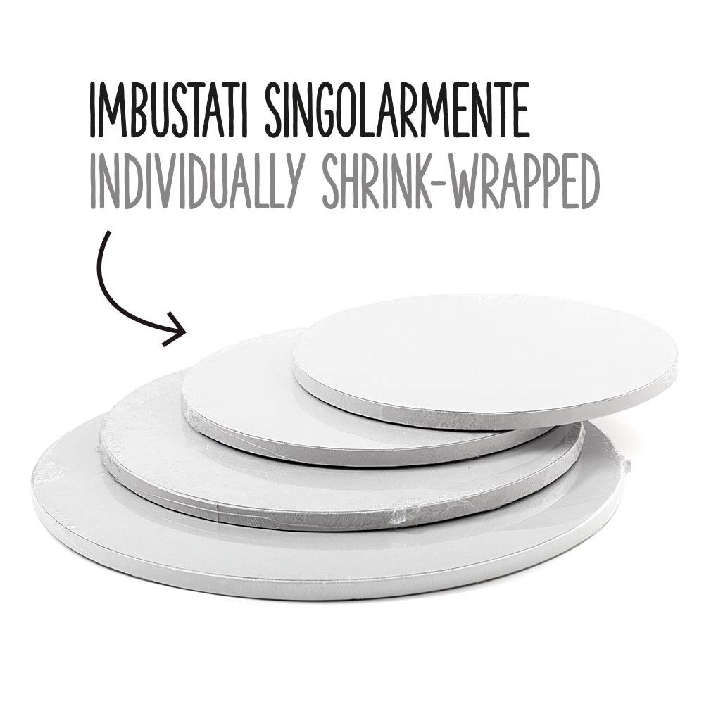 Decora - 0931353 - Tabla para tartas de 40 cm de diámetro, grosor de 1,2 cm, 16 pulgadas