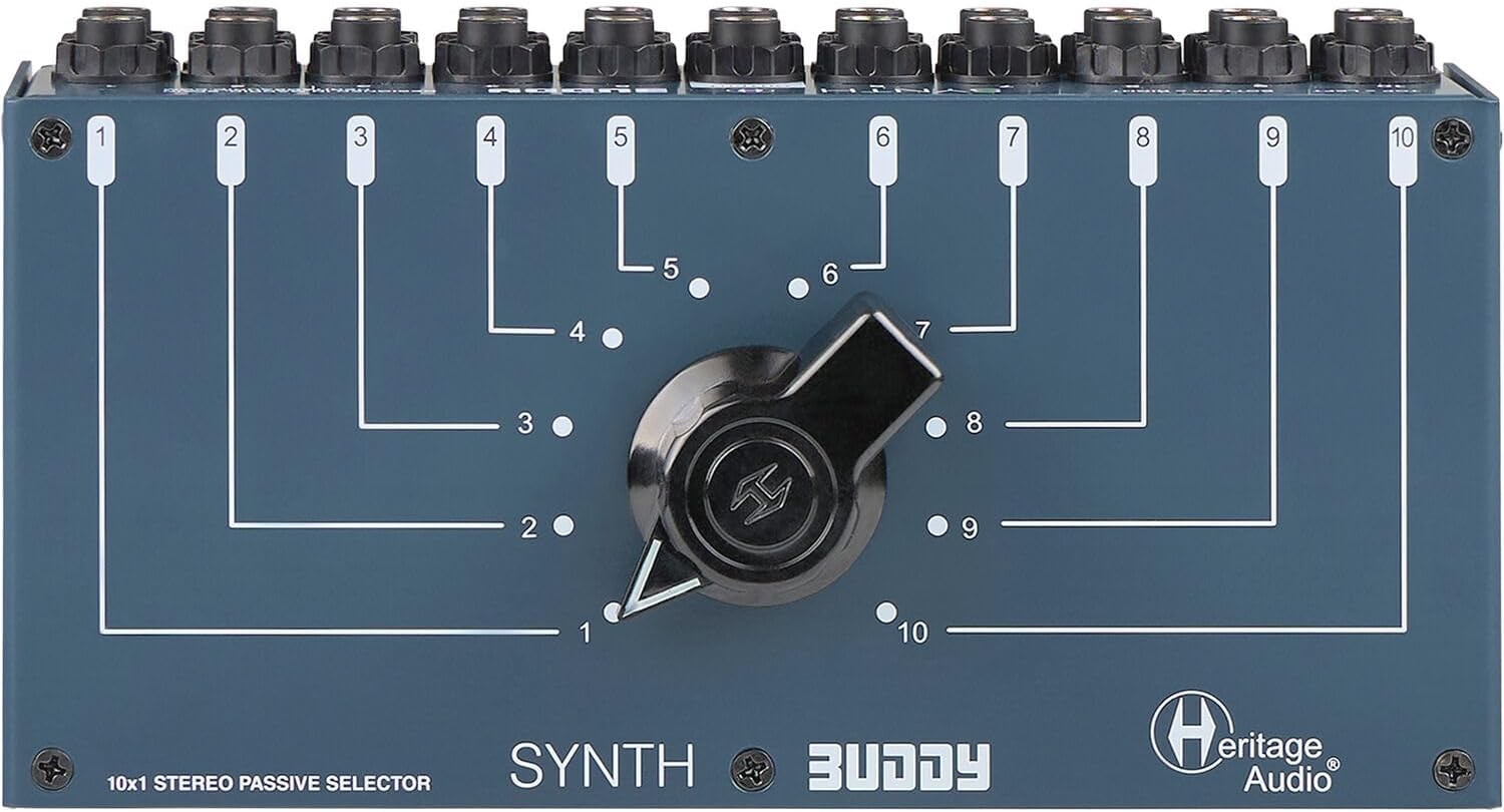 Synth Buddy - 10x1 Passive Stereo Selector