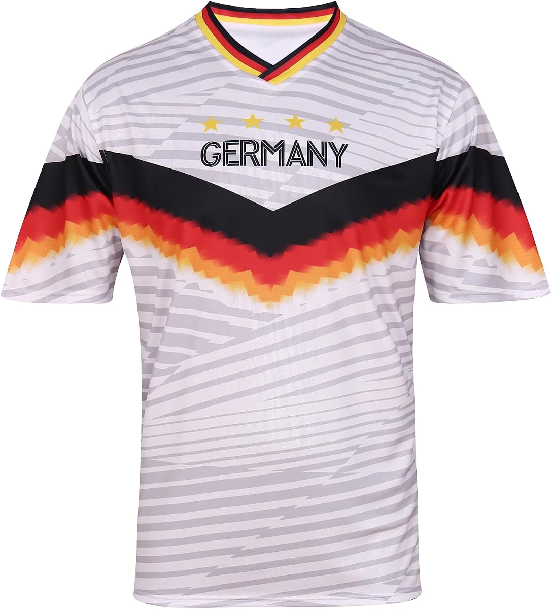 Men's 2026 Fan Soccer Jersey - Fan Version Short Sleeve Shirt for Game Day