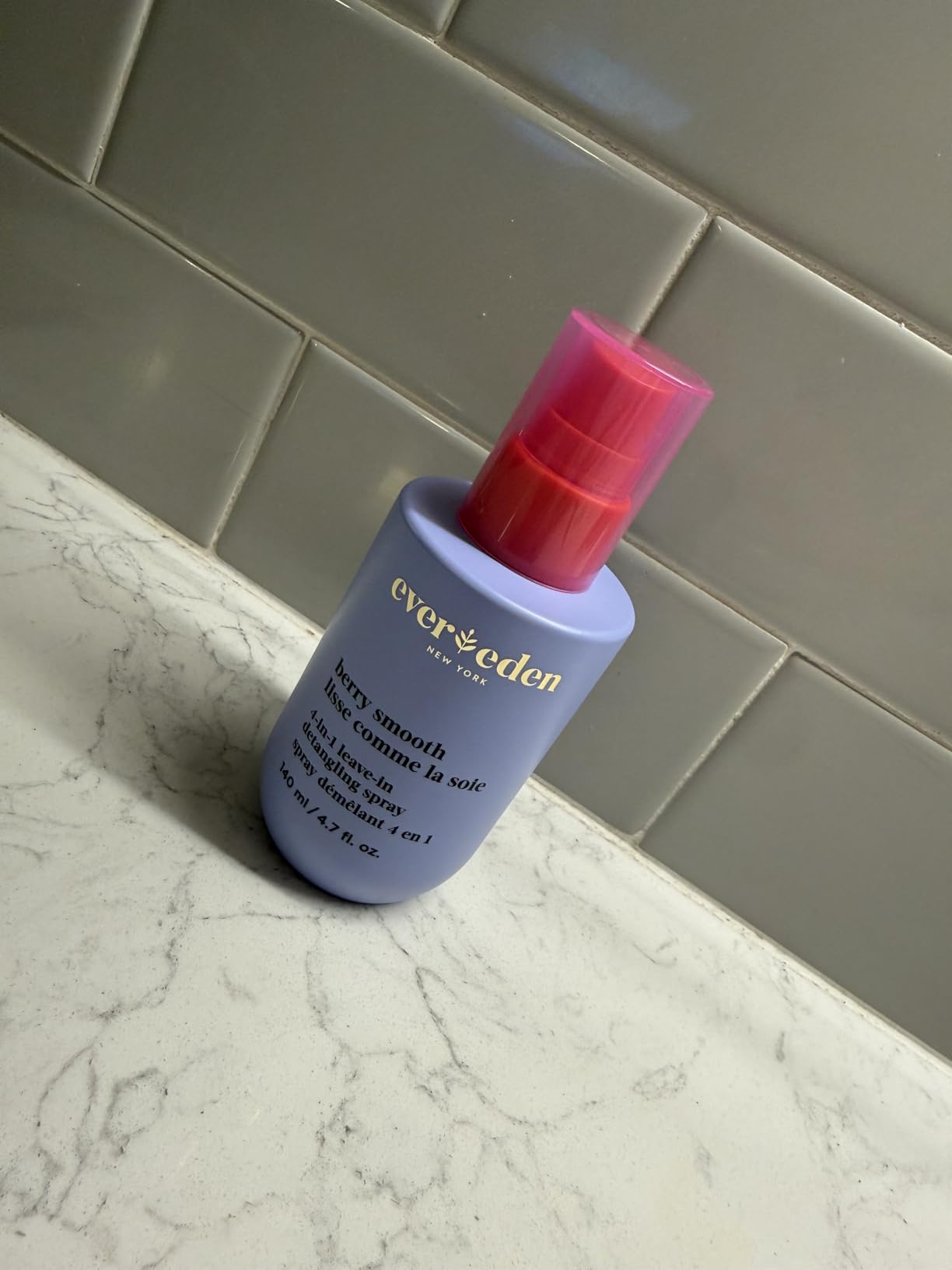 Evereden Kids Detangler Spray: 4-in-1 Leave-In Hair Spray | Detangle, Moisturize & Fight Frizz | Easily Tackle Even the Toughest Knots | Clean & Vegan All types of Hair Product for Kids