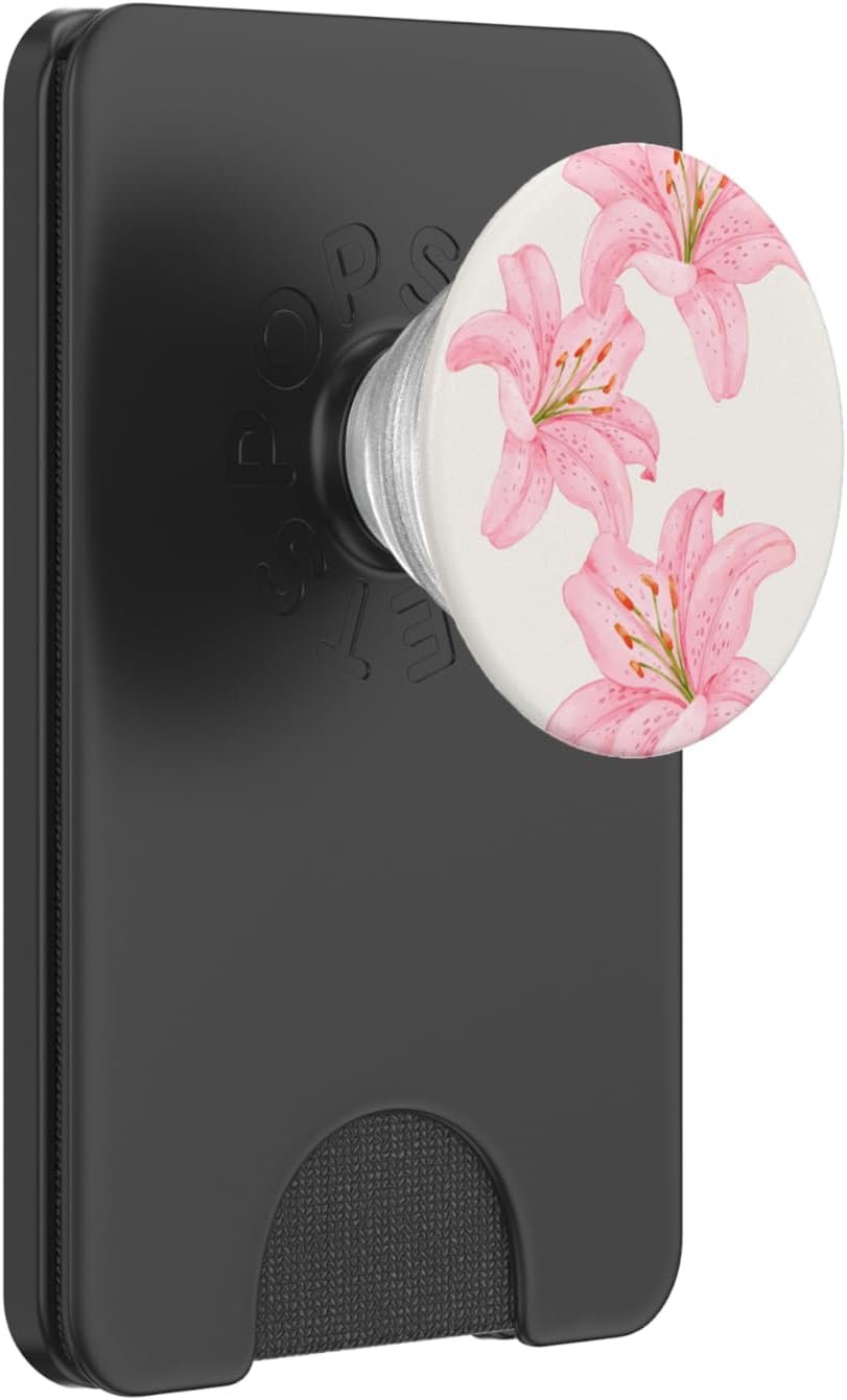 Lily Summer Flower Trendy Blooming Tiger Lily Lover PopSockets PopWallet for MagSafe