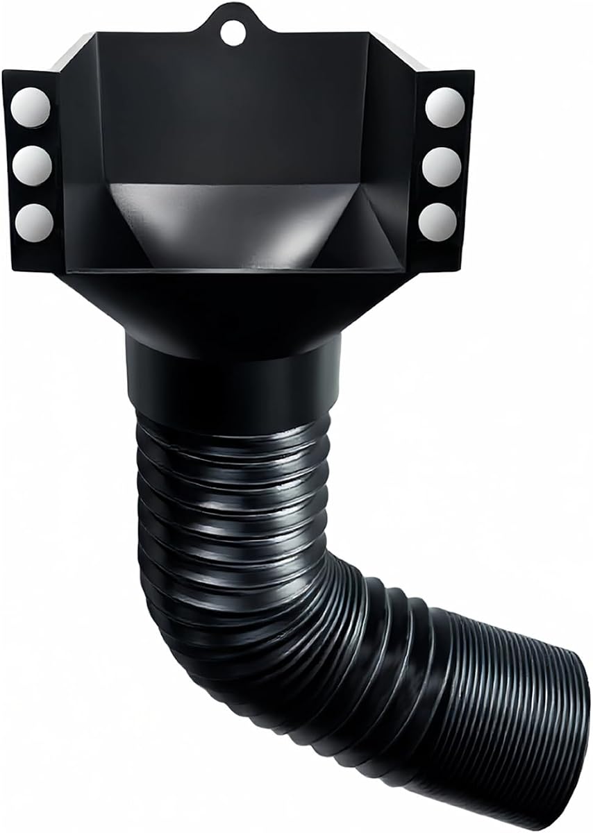 Magnetic Pellet Cleanout Funnel for Smoker, Efficient Pellet Grill Helper Slide for Hopper Cleanout, Pellet Transfer Accessory for Traeger Pit Boss Grills