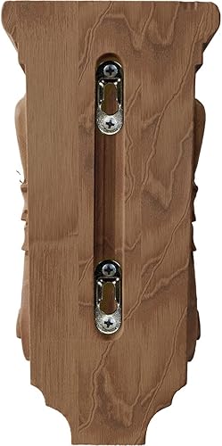 Vista 105 de Ekena Millwork CORW03X04X07ACAL - Ménsula pequeña de madera de acanto, 3 1/2 pulgadas de ancho x 4 pulgadas de profundidad x 7 pulgadas de alto