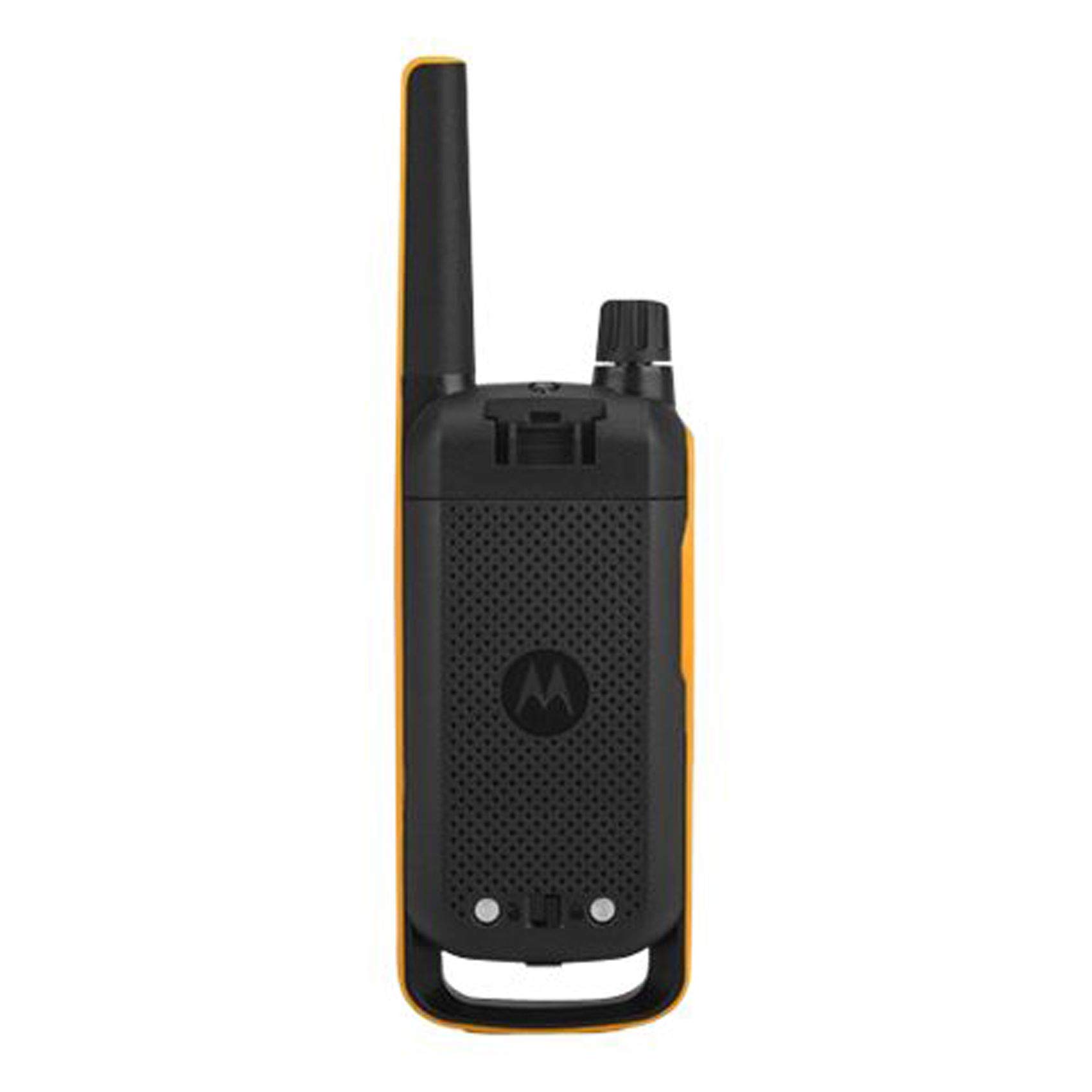 T82 Extremo Negro Amarillo Cuarteto Walkie Talkies 6.2 mi Resistencia Ipx4 Linterna Led 16 Canales 121 Códigos De Privaci 3